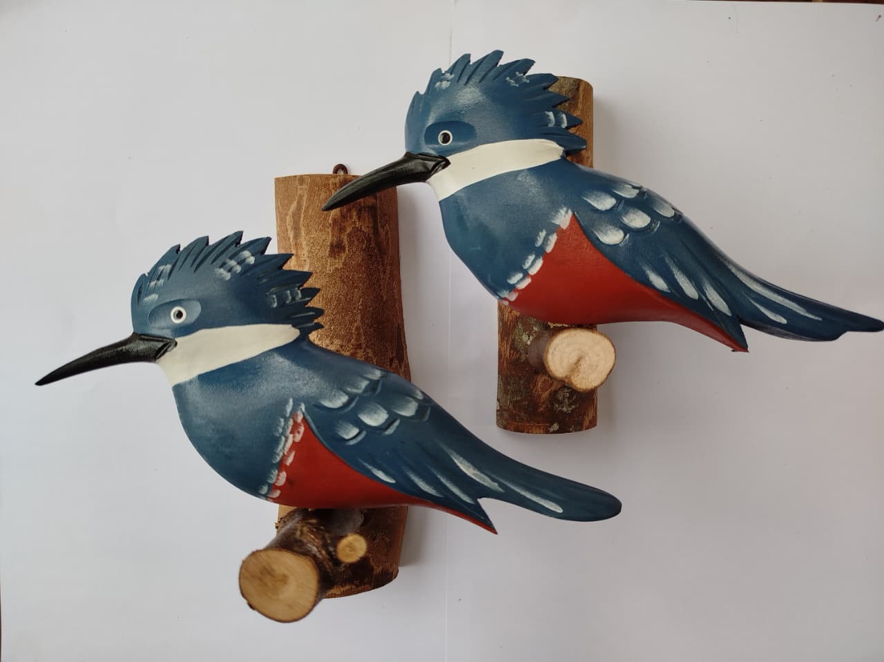 Martín Pescador Decorativo Artesanal